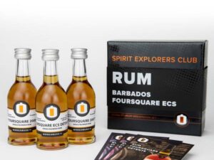 Spirit Explorers Club Barbados Foursquare E.C.S. Mini Pack 56,7% 0,12 l - investiční alkohol