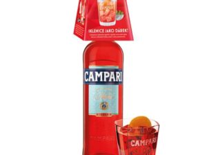 Campari + 1 sklenice 25,0% 0,7 l