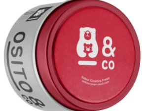 Osito&Co Želé s Jahodovou Příchutí s Alkoholem Plechový box 100g 15%