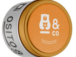 Osito&Co Želé s Pomerančovou Příchutí s Alkoholem Plechový box 100g 15%