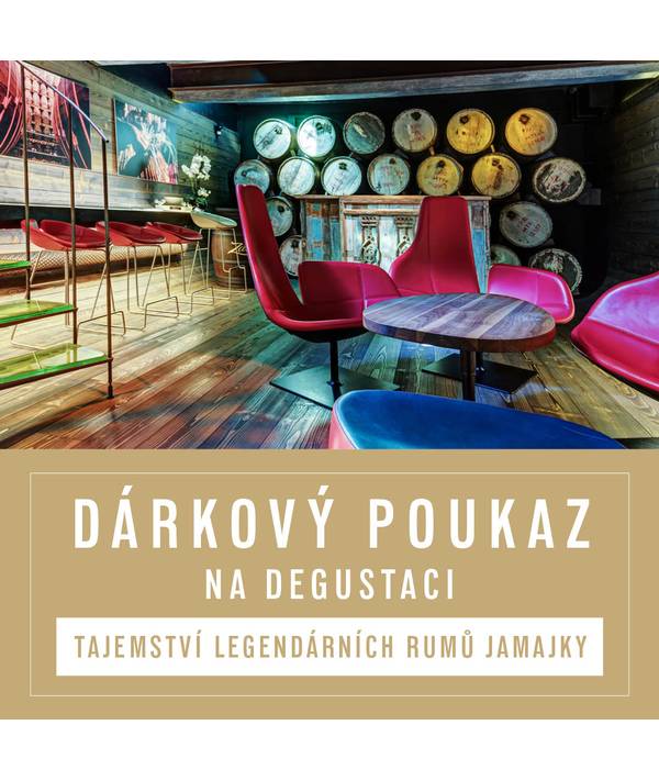 Poukaz na degustaci Legendárních jamajských rumů bez data - investiční alkohol