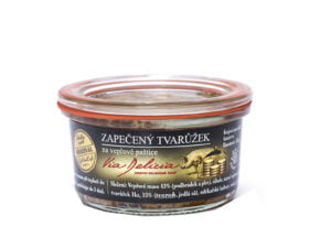 Via Delicia Zapečený tvarůžek na vepřové paštice 130g