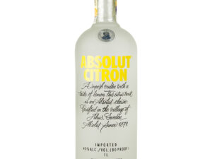 Absolut Citron 40% 1 l (holá láhev )