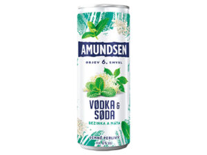 Amundsen Vodka & Soda Bezinka a Máta 0