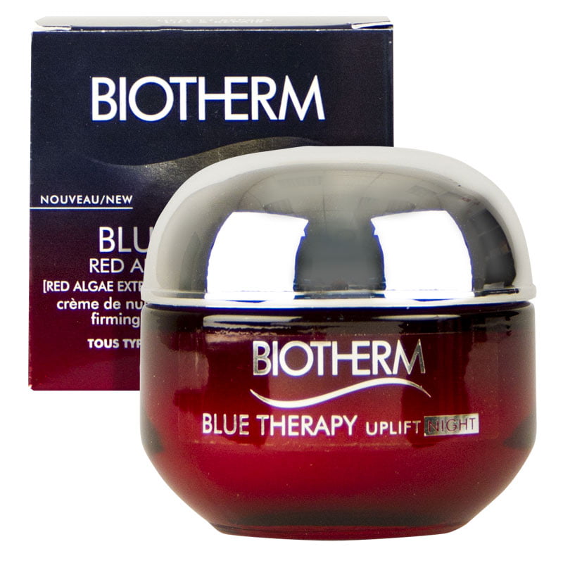 Biotherm Blue Therapy Red Algae Uplift Night Cream noční krém proti stárnutí pleti 50 ml