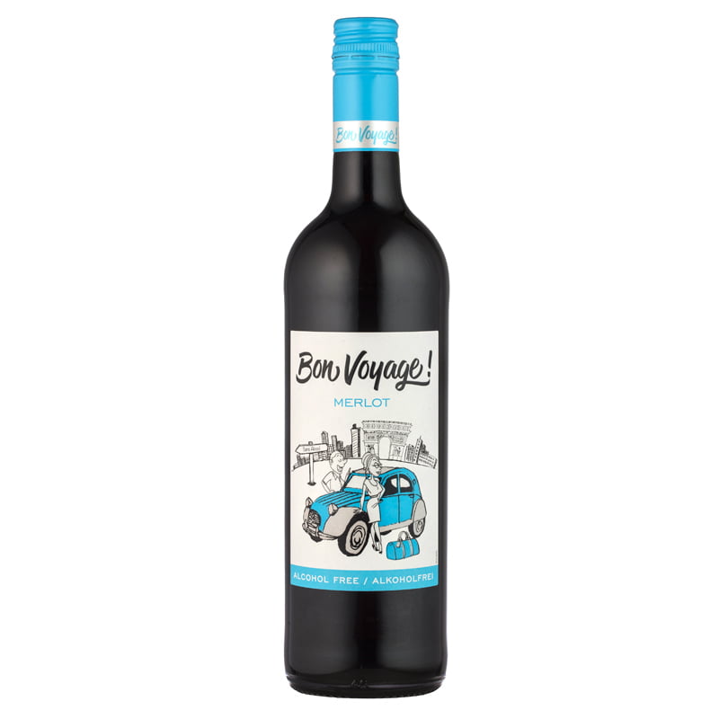 Bon Voyage Merlot Dealcoholised Wine 0