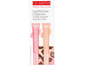 Clarins LS SET Lip Gloss N° 01 Rose Shimm.12 ml + Lip Gloss N° 02 Apricot Shimm.12ml