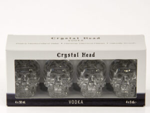 Crystal Head Vodka 4x0