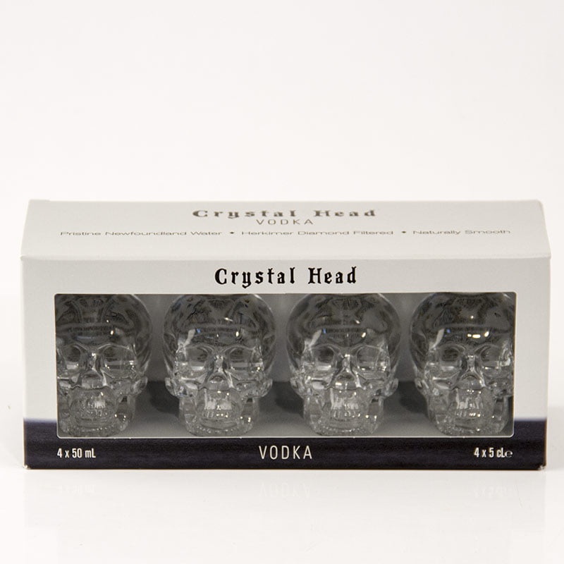 Crystal Head Vodka 4x0