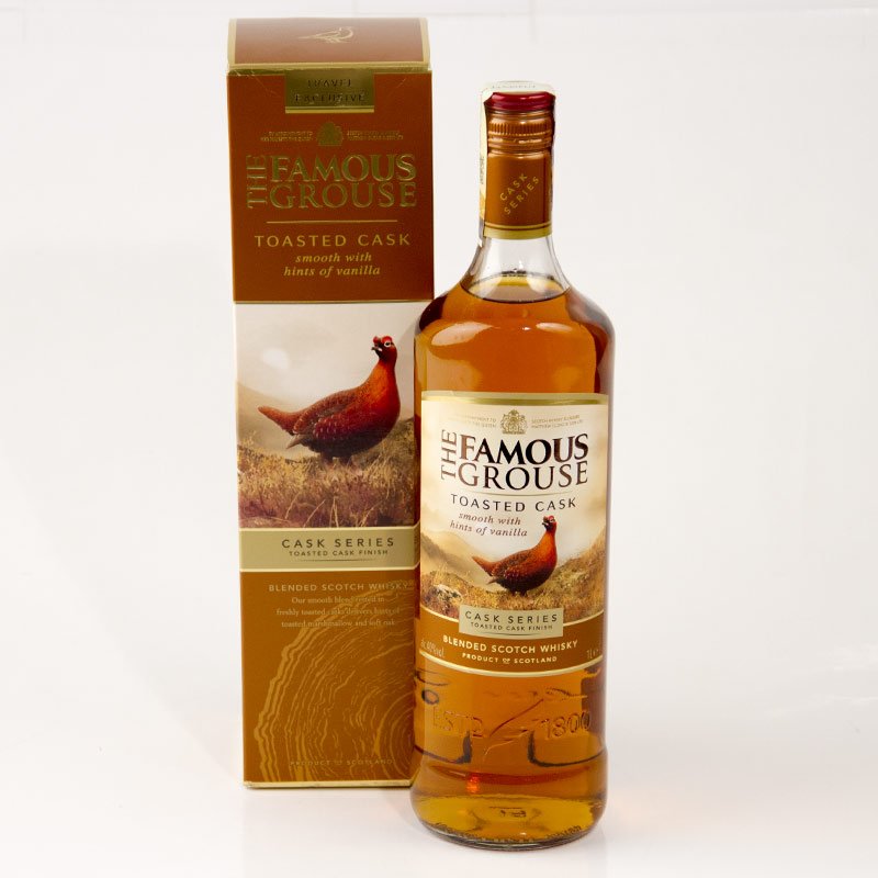 The Famous Grouse Toasted Cask 40% 1 l (holá láhev)