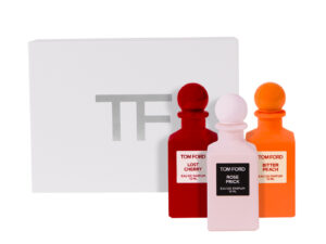 Kolekce parfémů Tom Ford: Rose Prick + Lost Cherry + Bitter Peach