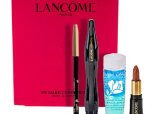 Lancôme Set :Mascara+Lipstick+Bi facil+Crayon Kohl blac