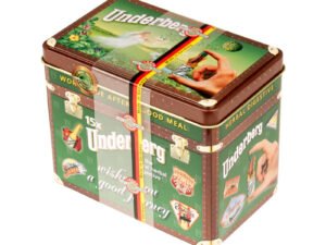Plechová dóza Underberg 15x0