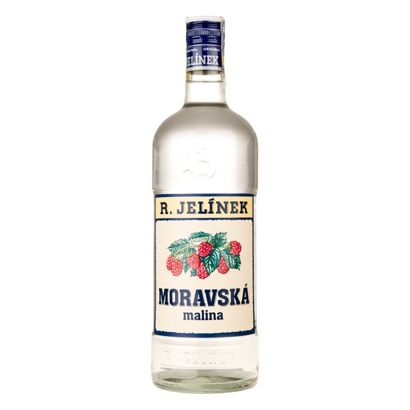 Rudolf Jelínek Moravská Malina 35% 1 l (holá láhev)