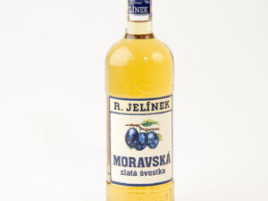 Rudolf Jelínek Moravská Zlatá Švestka 38% 1 l (holá láhev)