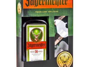 Sada 1x Jägermeister dárkové balení + 3 skleničky