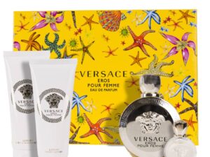 Versace Eros Femme Set : EdP 100ml +Luxury BSG 100ml + Luxury BL 100ml +EdT 5ml