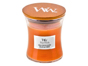 WoodWick Chilli Pepper Gelato glass mini