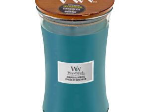 WoodWick Juniper & Spruce glass large