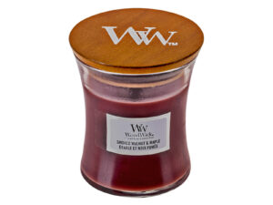 WoodWick Smoked Walnut&Maple glass mini