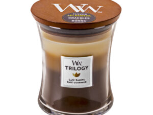 WoodWick Trilogy Café Sweets glass medium