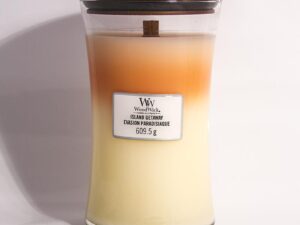 WoodWick Trilogy Island Getaway glass large