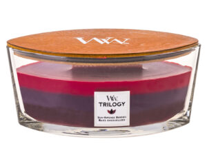 WoodWick Trilogy Sun Ripened Berries boat
