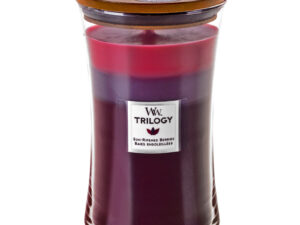 WoodWick Trilogy Sun Ripened Berries glass large