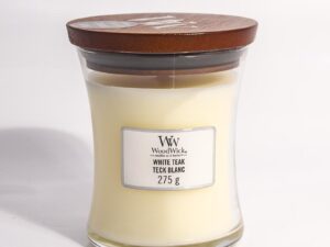 WoodWick White Teak 275 g