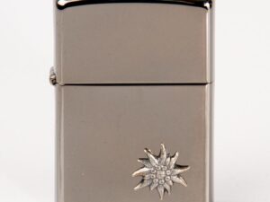 Zippo Black Ice Edelweiß        Ha