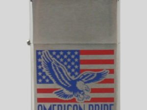 Zippo chrom gebürstet color American Pride 2001543