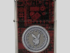 Zippo chrom gebürstet color Playboy 2002763