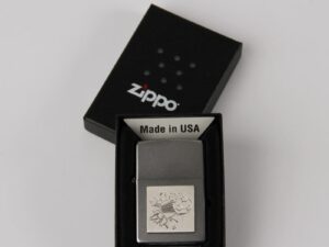 Zippo chrom gebürstet Emblem Soccer 2000874
