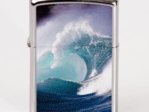 Zippo chrom poliert color Wave Curl 2002496