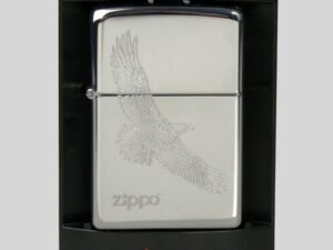 Zippo chrom poliert Großer Adler 110001