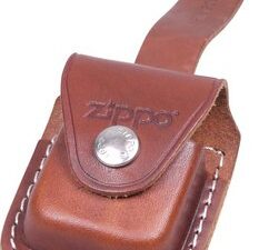 Zippo Lederh.braun/Schlaufe  1701003