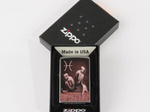 Zippo satin finish color "Zodiac Pisces" 60000928
