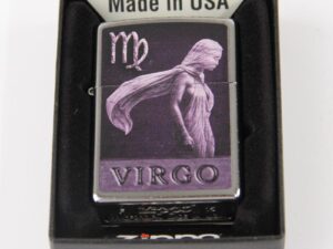 Zippo satin finish color "Zodiac Virgo" 60000925