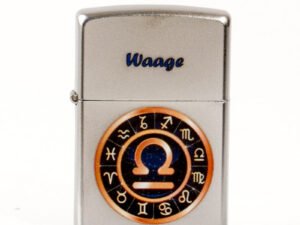 ZIPPO satin finish "Waage" 60003628