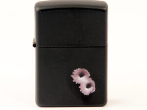 Zippo schwarz color "Bullet Hole" 2003840