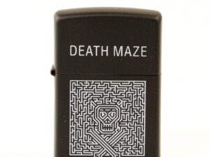 ZIPPO schwarz color "Death Maze" 60004095