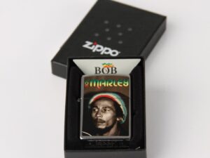 Zippo street chrom color BOB MARLEY