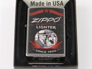 Zippo street chrom color Zippo Lighter Since 1932" 60000961