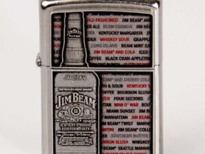 Zippo street chrom Plakette Jim Beam 2003264