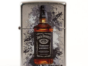 ZIPPO street chrome color "Jack Daniels Bottle" 60003481