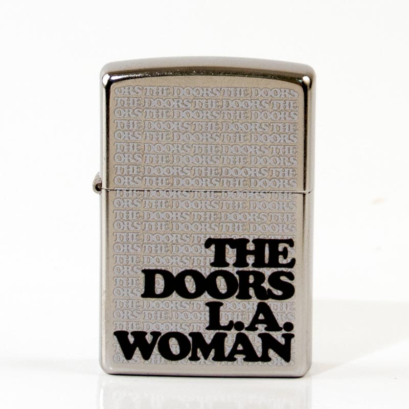ZIPPO street chrome color "The Doors" 60004200