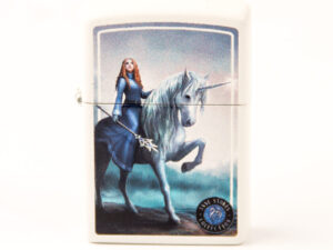 ZIPPO weiß color "Anne Stokes Unicorn" 60004496