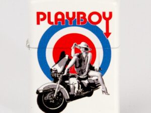 Zippo weiß color Playboy Bulleseye 2003109