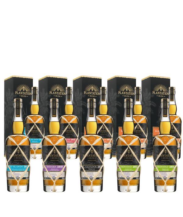 Plantation Single Casks 2023 Multi Sada 49,28% 9,1 l - investiční alkohol