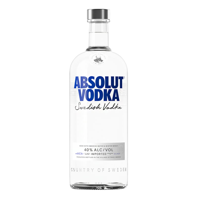 Absolut Blue 40% 1 l (holá láhev)